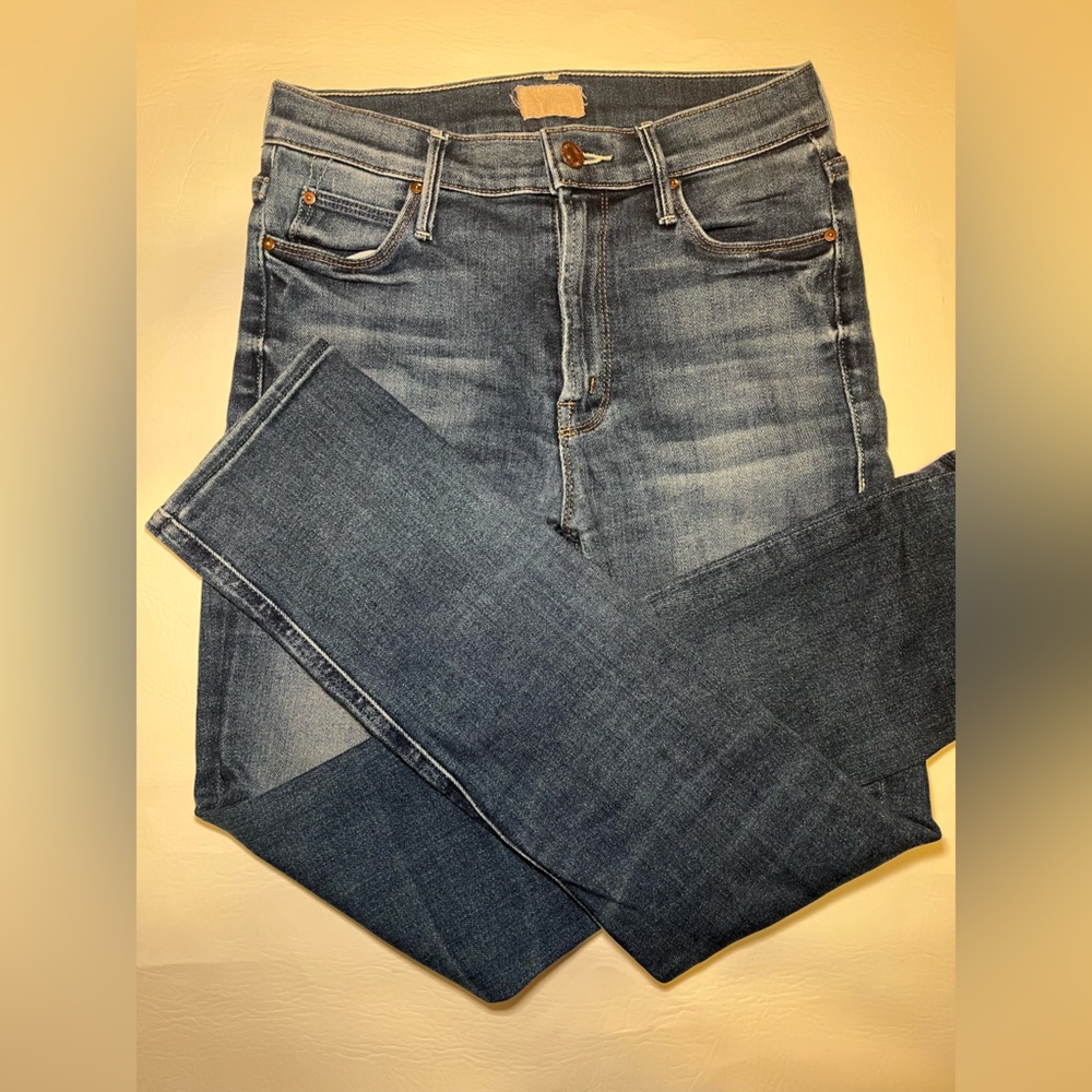 MOTHER The Dazzler Ankle Straight-Leg Jeans – EUC - Picture 11 of 11